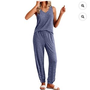 Women's Blue Sleepwear Set
